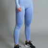 Seamless tights Angel blue side