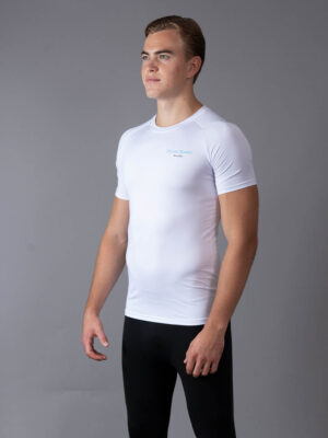 Compression t-shirt Adapt White side