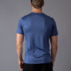 T-shirt Plain blue back