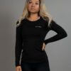 Long sleeve Active black front