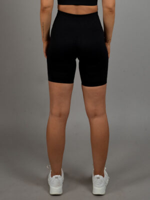Ribbed Seamless Shorts Lenis Black back