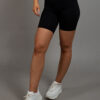 Ribbed Seamless Shorts Lenis Black side