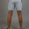 2 in 1 Shorts Fungor grey back