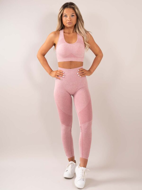 Angel pink Seamless tights side
