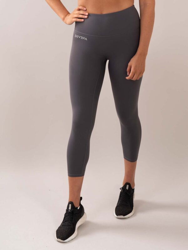Fit tights Grey front