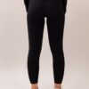 Four Black seamless tights back
