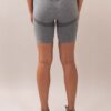 Four grey Seamless Shorts back