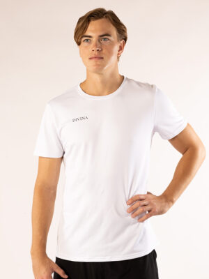 T-shirt One White front