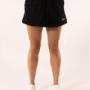 Black comfy skirt front