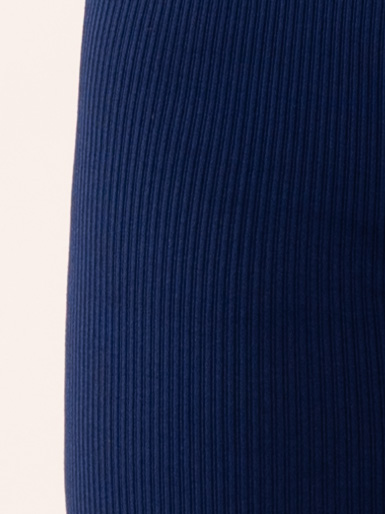 Ribbed Seamless Novi Navy shorts Detail Fabric